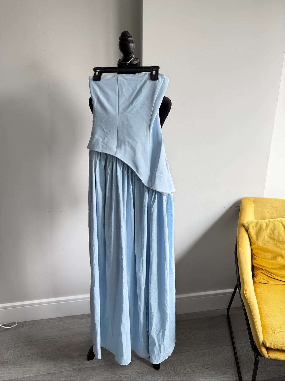 NWT BABYBOO MALIYAH MAXI DRESS BABY BLUE - Picture 3 of 5